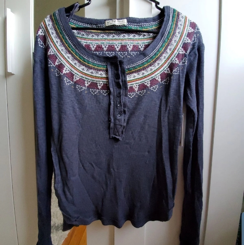 Free people long sleeve top